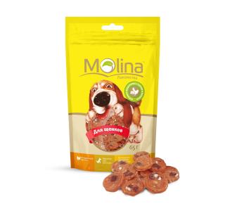 Молина 65г д/щен.Медальоны с сыром,печенью