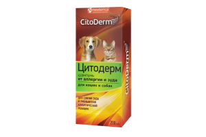 CitoDerm шампунь от аллергии и зуда, 200 мл