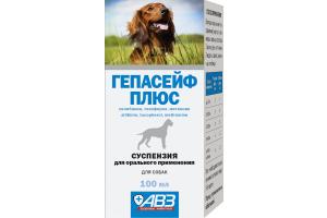 Гепасейф Плюс для собак, суспензия для орального применения, фл. 100 мл