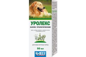 Уролекс, капли для собак крупных пород, фл. 50 мл