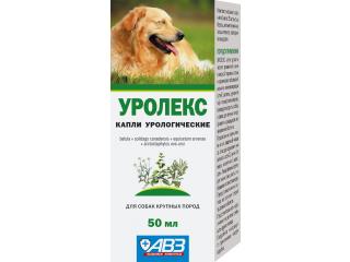 Уролекс, капли для собак крупных пород, фл. 50 мл