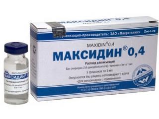 Максидин 0,4%, раствор для инъекций, фл. 5 мл