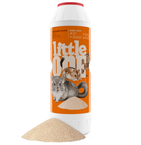 Little One Песок для купания шиншилл и других декоративных животных, 1кг