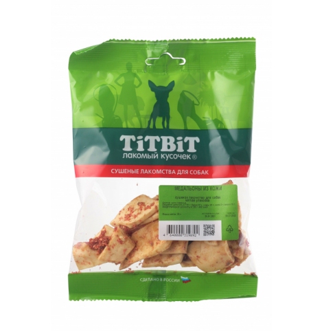 TiTBiT Медальоны из кожи