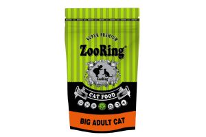 ZooRing Корм для взрослых кошек крупных пород  BIG ADULT CAT, 1,5 кг