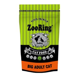 ZooRing Корм для взрослых кошек крупных пород  BIG ADULT CAT, 1,5 кг