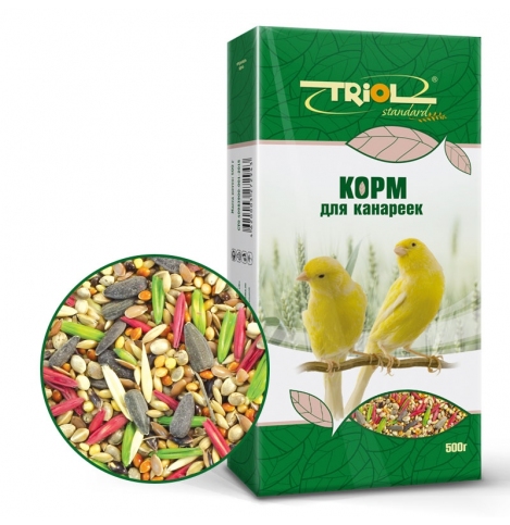 TRIOL Стандарт для канареек 500гр.