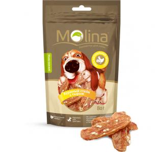 Молина 80г Куриный стейк с сыром
