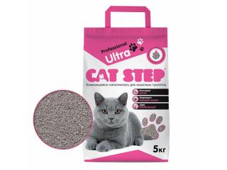 CAT STEP Professional Ultra, комкующийся наполнитель для кошачьего туалета - 5 л