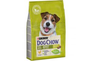 Dog Chow Small Breed Adult (Сухой корм для взрослых собак мелких пород) с курицей, 2,5 кг