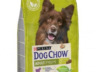 Dog Chow Adult (Сухой корм для взрослых собак) с ягненком, 2,5 кг