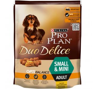 Pro Plan DUO DELICE SMALL&MINI (Сухой корм для взрослых собак мелких и карликовых пород) с высоким содержанием курицы, 700 гр