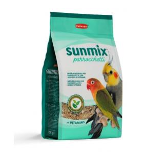 Padovan SUNMIX PARROCCHETTI
Комплексный корм для средних попугаев (неразлучники, кареллы), 750г