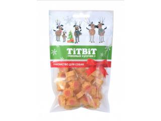 TiTBiT Новогодняя коллекция Мармелад мясной с йогуртовой начинкой mini для собак