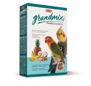 Padovan GrandMix parrocchetti Комплексный корм для средних попугаев (неразлучники, кареллы), 850г
