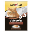 GimCat Schnurries, витамины для кошек, лакомые сердечки с курицей и таурином, 1 шт.