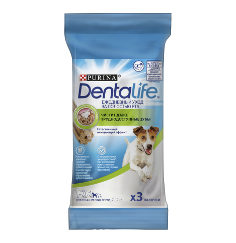 Purina Лакомство DentaLife для собак мелких пород, 49 г