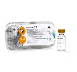 Нобивак DHP (Nobivac DHP), вакцина для собак, фл. 1 мл (1 доза)