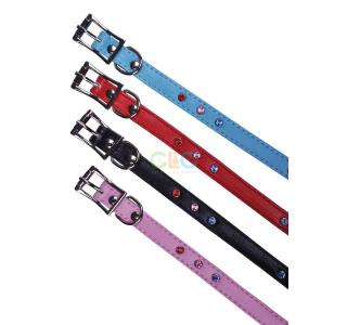 GLG Ошейник для собак со стразами, 31.5 см