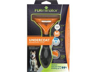 FURminator Фурминатор M, для средних собак с длинной шерстью