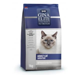 GINA Elite Cat Sensitive UK корм для кошек Сенситив, 400 гр