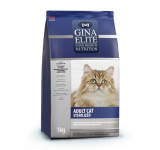 GINA Elite Cat Sterilized UK корм для стерилизованных кошек