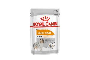 Royal Canin Coat Care (в паштете) Пауч для взрослых собак с тусклой и сухой шерстью, 85гр.