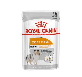 Royal Canin Coat Care (в паштете) Пауч для взрослых собак с тусклой и сухой шерстью, 85гр.