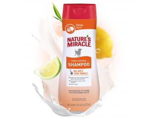 Nature's Miracle Шампунь Shed Control Shampoo против линьки для собак, 473мл