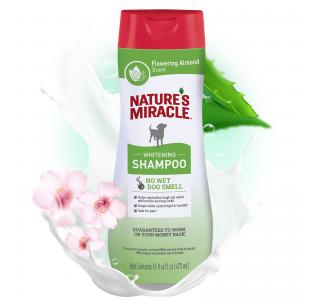 Nature's Miracle Шампунь Whitening Odor Control для белых собак с контролем запаха, 473мл