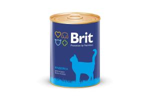 Brit Premium консервы для кошек, индейка, 340г