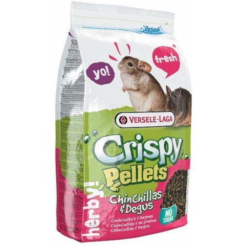 VERSELE-LAGA Crispy Pellets Chinchillas & Degus Корм для шиншилл и дегу, гранулированный 1 кг