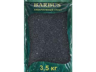 BARBUS, Грунт натуральный Цветная крошка чёрная 5-10 мм, 3,5 кг