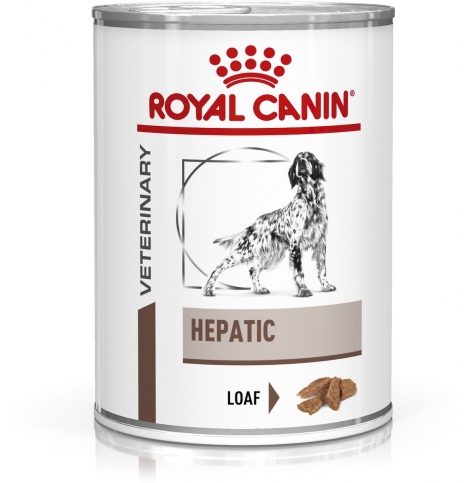 Royal Canin Hepatic (паштет), Корм консервированный диетический для взрослых собак, преднаначенный для поддержания функции печени при хронической печеночной недостаточности - 420 гр