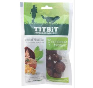 TiTBiT Мясное пралине с печеночным паштетом, 85г