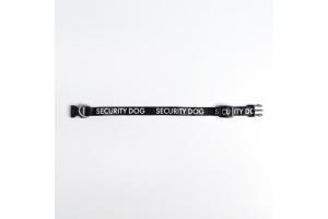 Пушистое счастье Ошейник с фастексом Security dog, 30 х 1 см