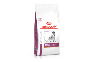 Royal Canin Renal Select Корм Сухой полнорационный диетический для взрослых собак с хронической болезнью почек. Ветеринарная диета, 2кг