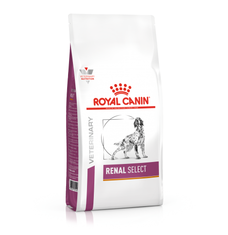 Royal Canin Renal Select Корм Сухой полнорационный диетический для взрослых собак с хронической болезнью почек. Ветеринарная диета, 2кг