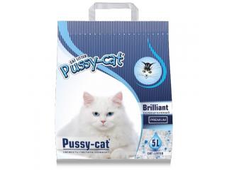 Pussy-cat Силикагелевый наполнитель для кошек, 5 л (2 кг)