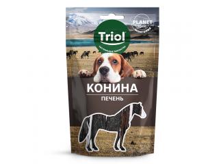 TRIOL Лакомство для собак PLANET FOOD "Печень конская", 50г