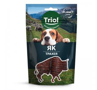 TRIOL Лакомство для собак PLANET FOOD "Трахея яка", 40г