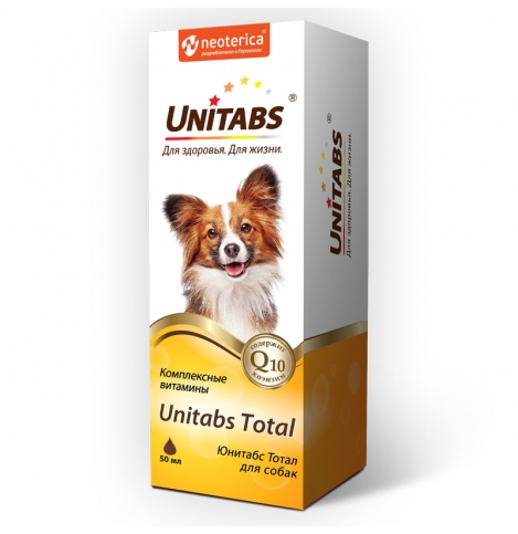 Unitabs Total, витамины для собак, 50 мл