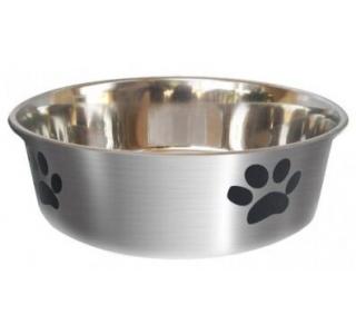 HOMEPET Heavy Лапки 0,45 л миска для домашних животных металлическая утяжеленная