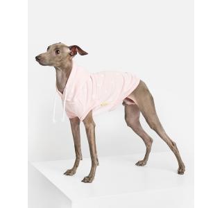 Zoozavr Толстовка для собак розовая 25 см