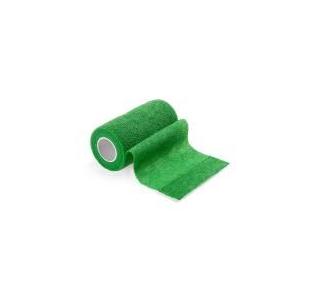 Бинт VitaVet CARE самофиксирующийся, цвет зеленый, 10 см х 4,5 м