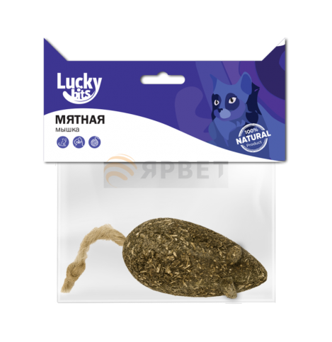 Lucky bits Мышь из кошачьей мяты для кошек