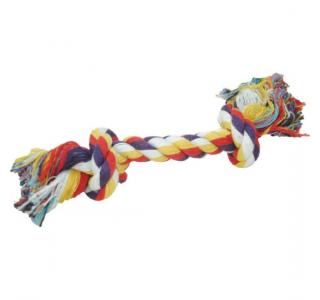 HOMEPET 90 г 25 см игрушка для собак канат с узлами