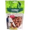 TiTBiT Снеки для дрессуры лакомства для собак всех пород с уткой, 100 г