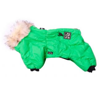 Комбинезон для собак Lion Nice-Style SLPK134 на девочку, цвет: зеленый. Размер М