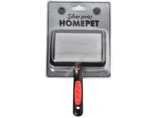 HOMEPET SILVER SERIES 18 см х 11,5 см размер M пуходерка пластиковая с каплей